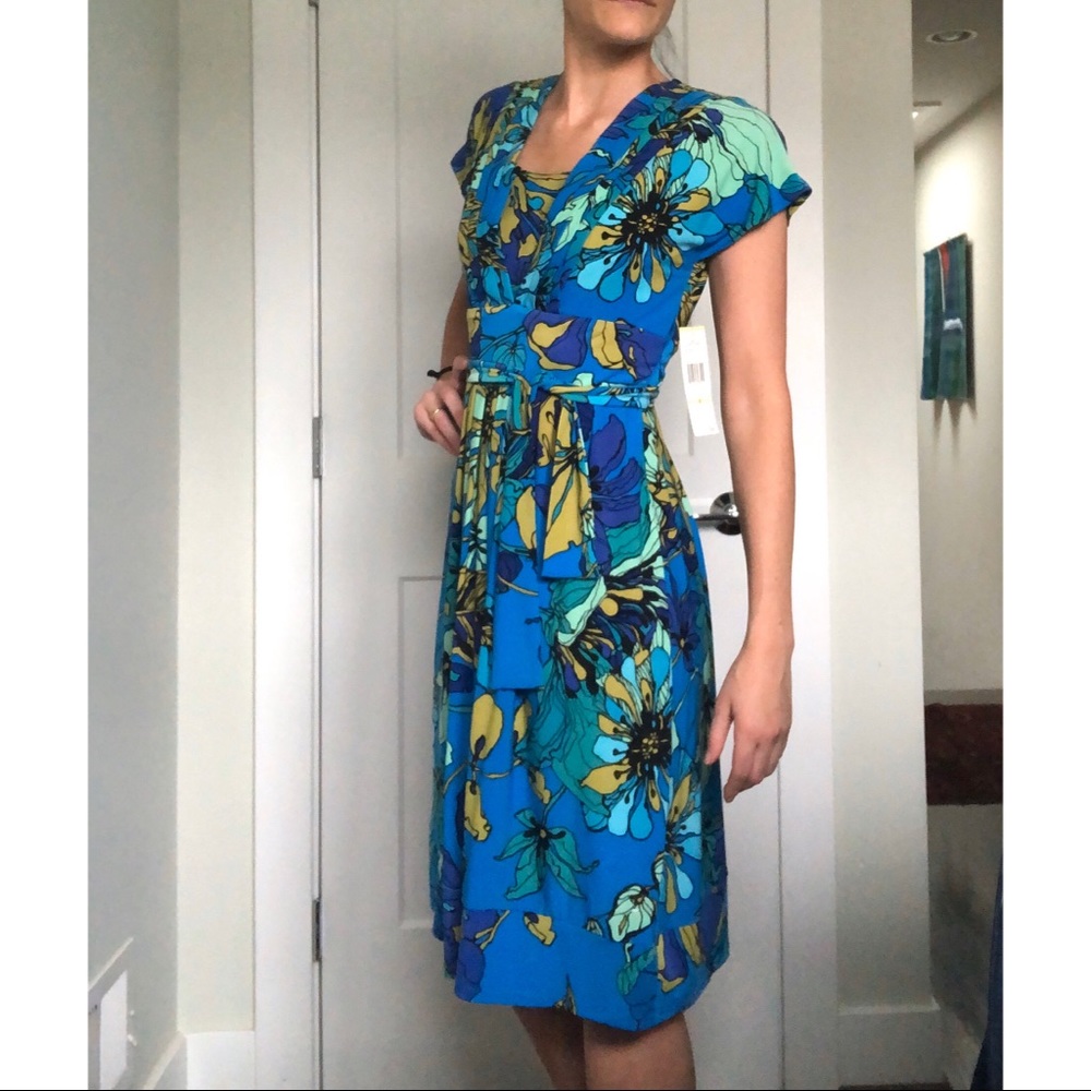 Modern Movement Wrap Dress